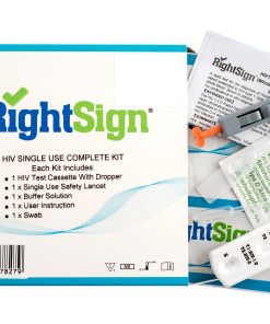 Right Sign HIV Rapid Test Single-Use Complete Kit