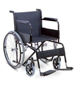 Wheelchair steel/nylon fix arm and foot - basic model