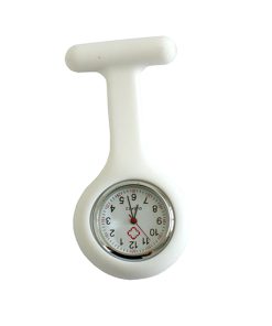 Lapel Nurse watch (White Silica Gel)